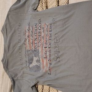 Mens southern fried tee shirt